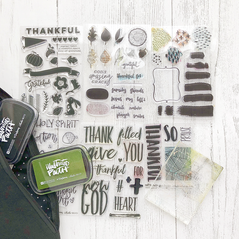 100 Days of Grace and Gratitude - Travel Edition | Mixed Media Bible Journaling and Journaling Supplies