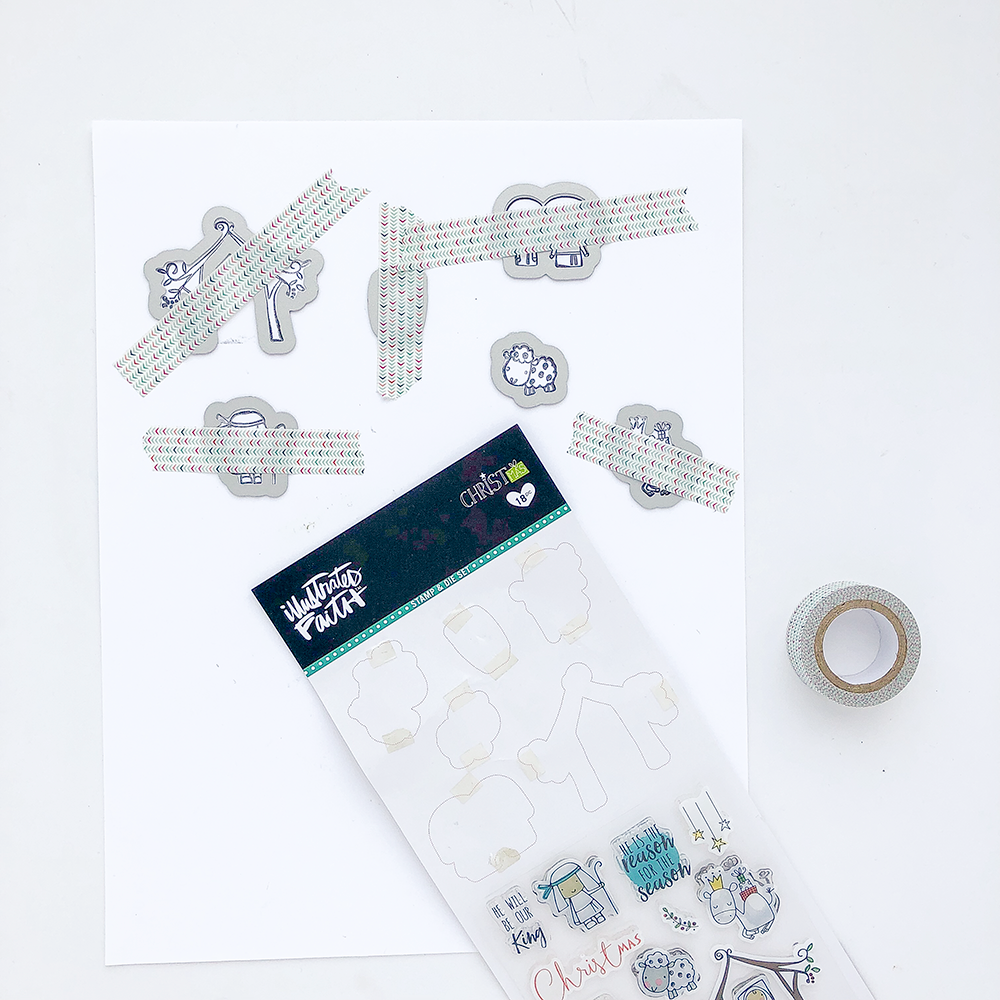 Mixed Media Bible Journaling - Creating Your Own Ephemera by Heather Greenwood using the CHRISTmas Collection available at JoAnn Stores | CHRISTmas - God of HOPE | Romans 15:13