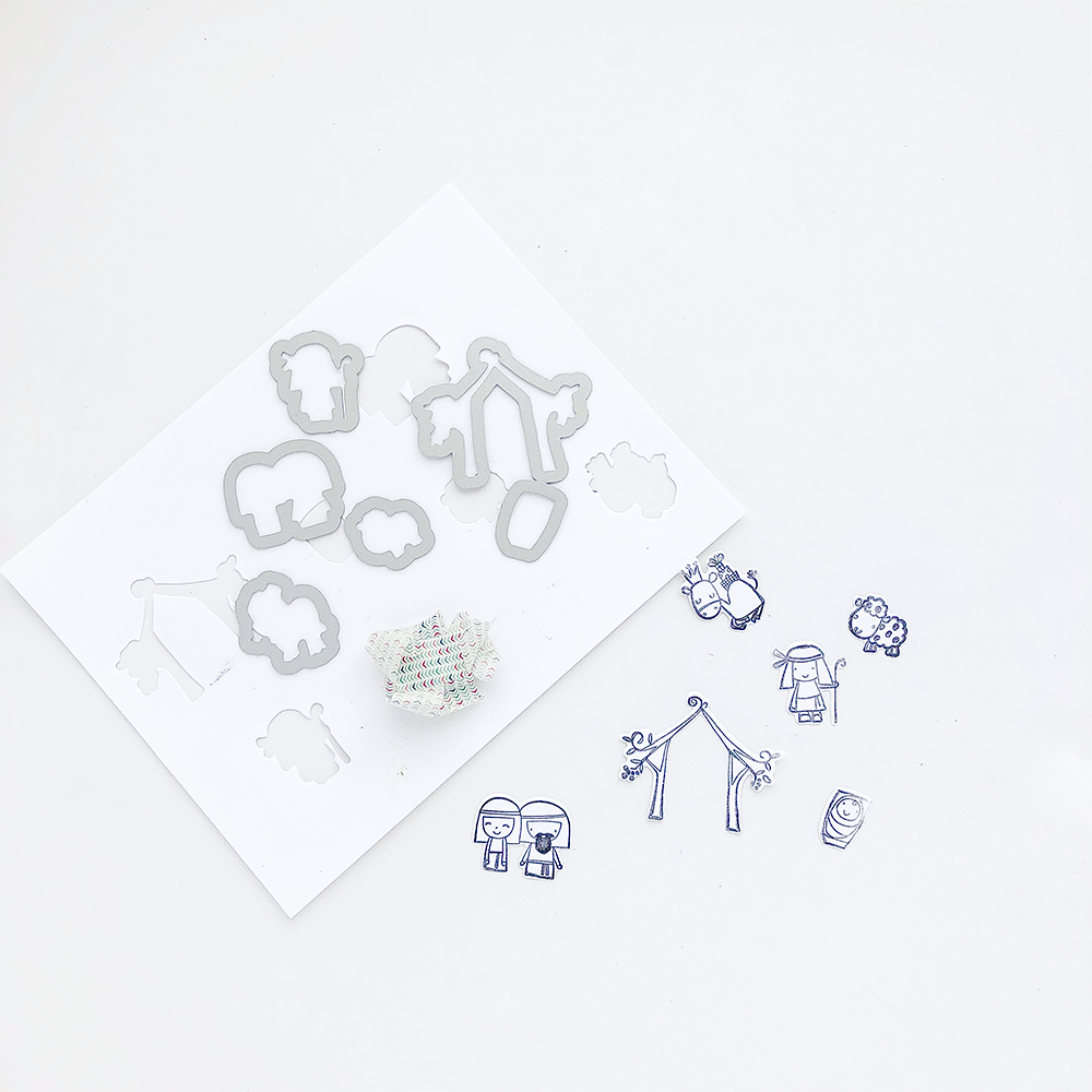 Mixed Media Bible Journaling - Creating Your Own Ephemera by Heather Greenwood using the CHRISTmas Collection available at JoAnn Stores | CHRISTmas - God of HOPE | Romans 15:13