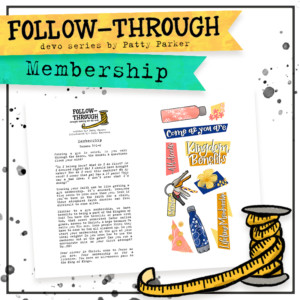 Membership | A Follow-Through Devotional