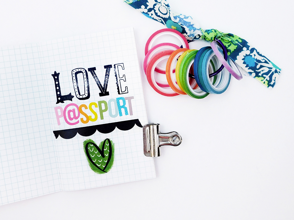 Print & Pray DIY Love Passport by Elaine Davis