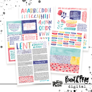 2019 Lent Journal Kit: A Sacrifice of Praise