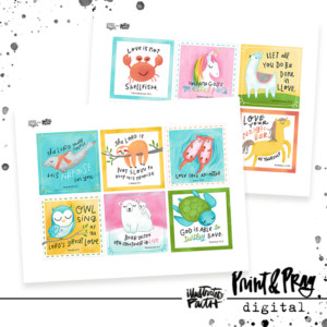 Scripture Critters Card Set