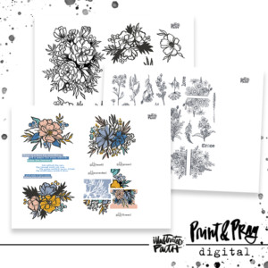 Wildflower Digital Ephemera