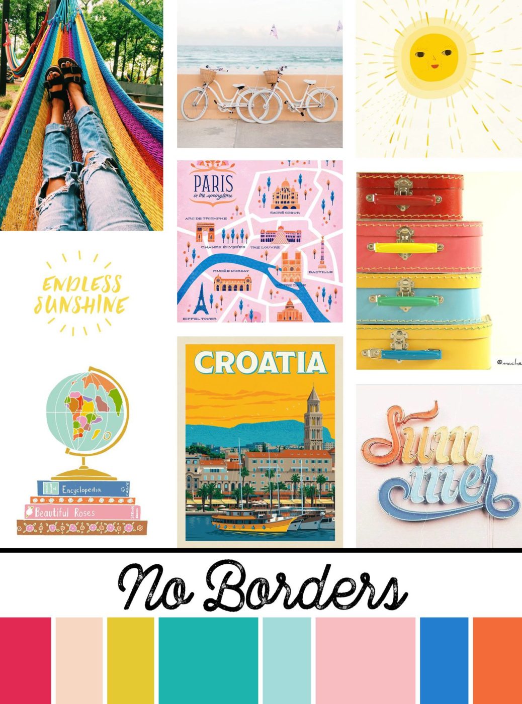 May 2019 Mood Board & New Releases: No Borders