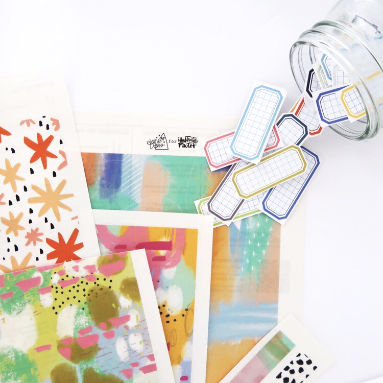 Print and Pray Basics | Traveler's Notebook Process Video by Jillian aka Hello Jillsky using digital printables