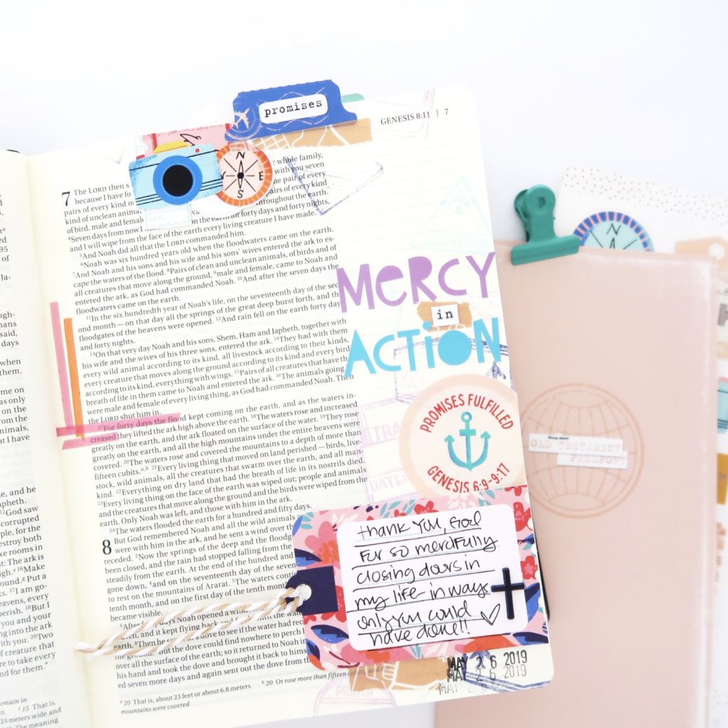 Revival Camp 2019 | Bible Journaling Process Video by Jillian aka Hello Jillsky | Genesis 7:16