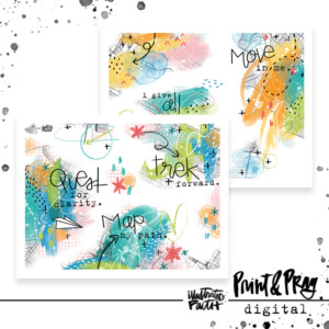 Quest for Clarity Collage Papers