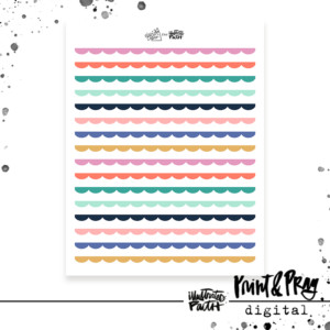 Storyteller Scallop Washi