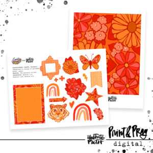Journal the Rainbow: Orange