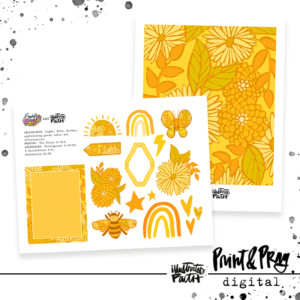 Journal the Rainbow: Yellow