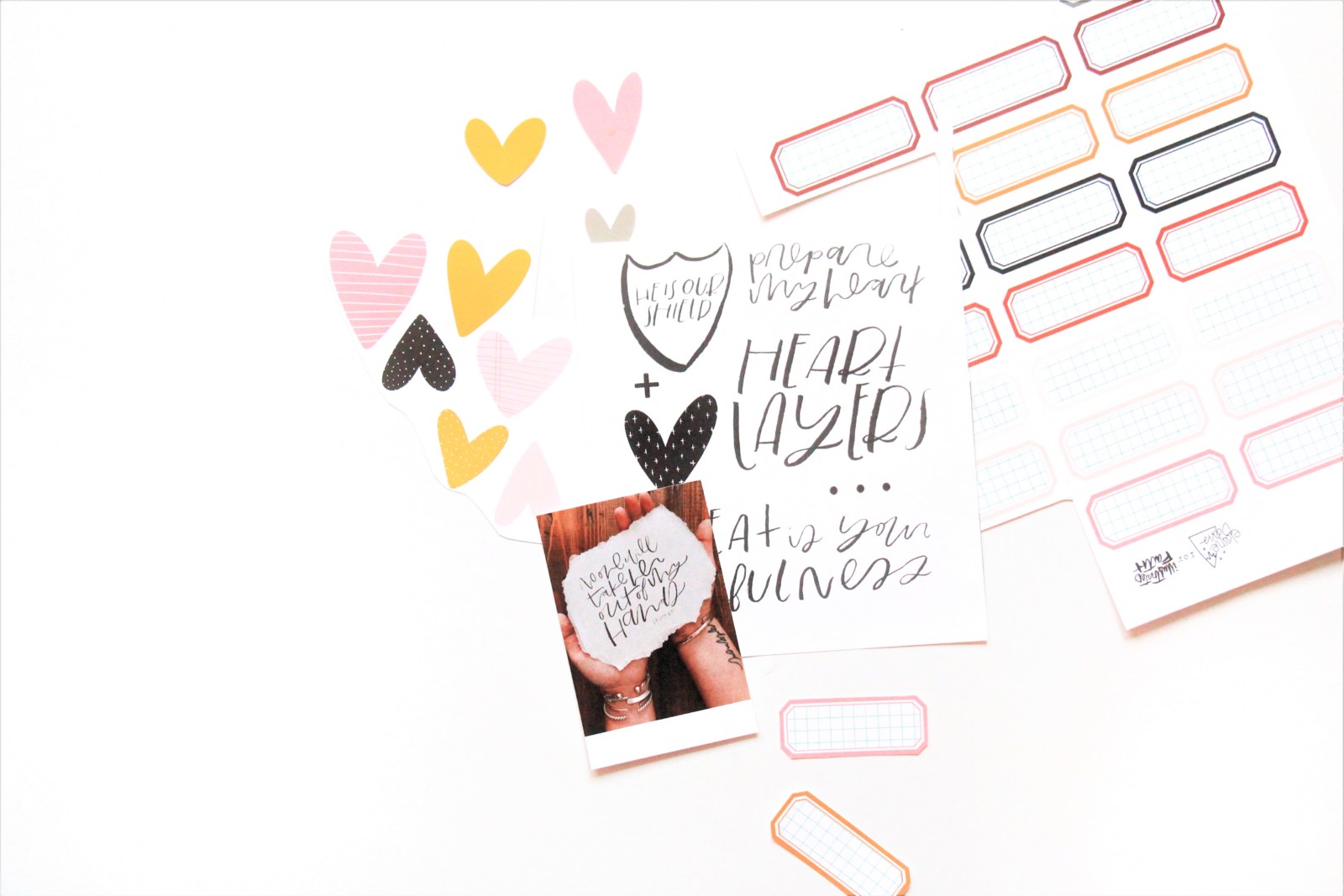 Bible Journaling Tutorial by Bekah Lynn aka Simply Bekah | Heartlayers Devotional Kit | The Promise | Isaiah 40:28