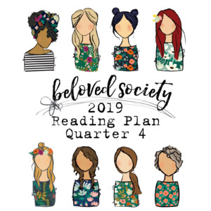 Beloved Society 2019 Scripture Reading Plan | Q4