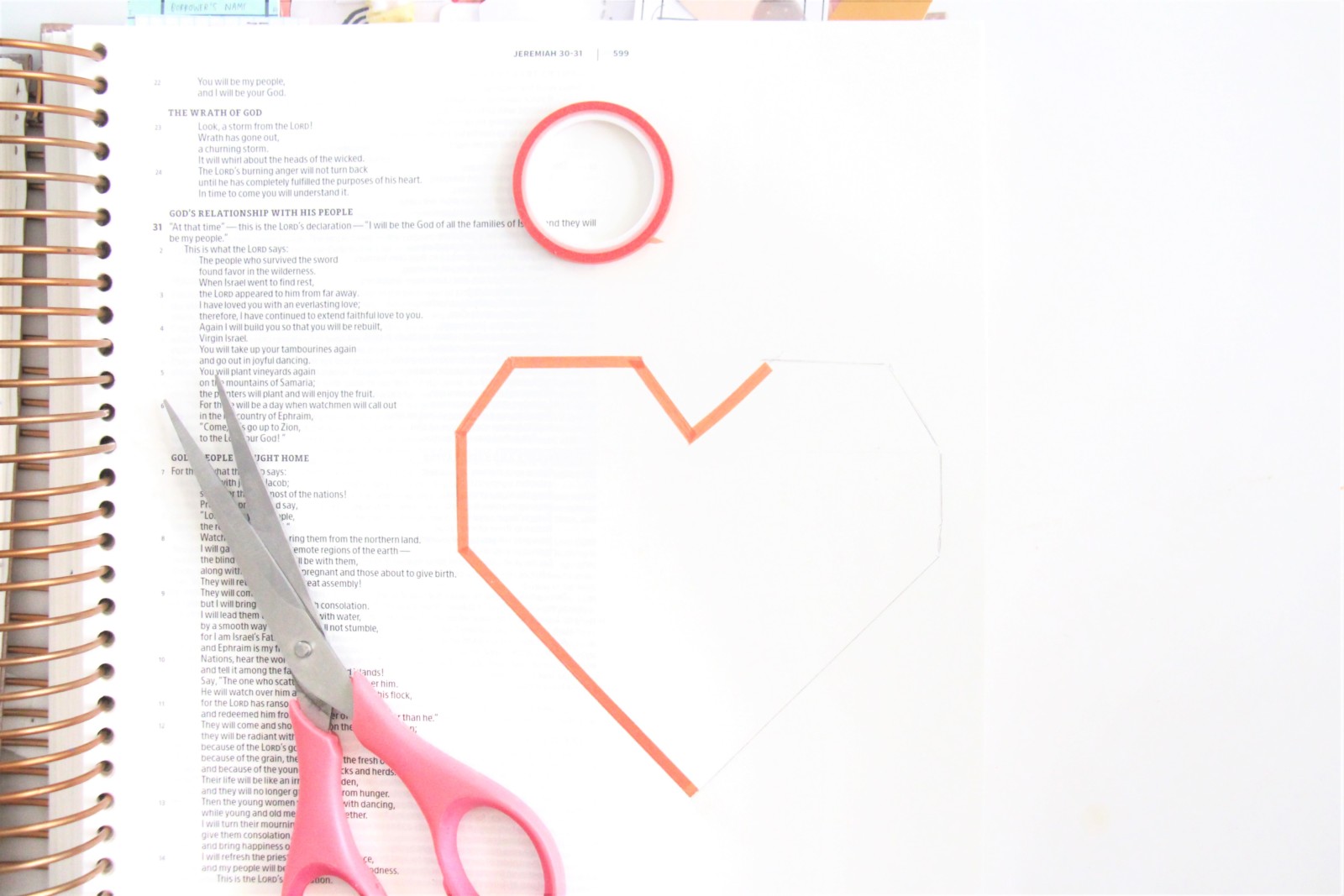 Bible Journaling Watercolor Tutorial by Bekah Lynn aka Simply Bekah | Heart Layers Devotional Kit | The Healing | Jeremiah 17:14