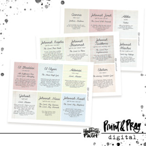 Names of God Flashcards