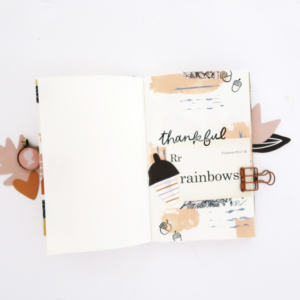 Traveler's Notebook Process Video by Jillian aka Hello Jillsky | Gratitude Documented Foundation Pages