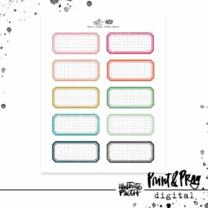 Come & Carol Vintage JUMBO Labels