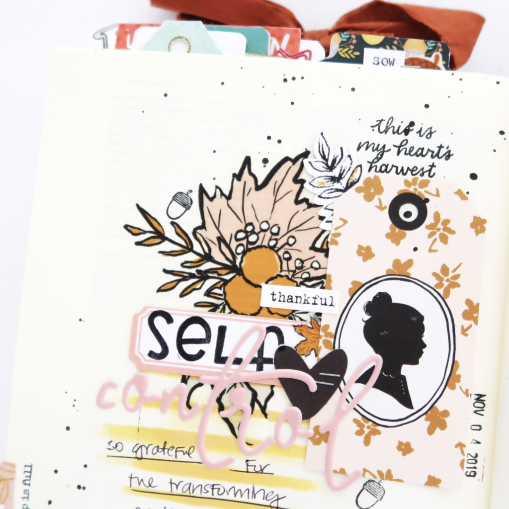 Gratitude Documented Bible Journaling Process Video by Jillian aka Hello Jillsky | Day 4 Self-Control