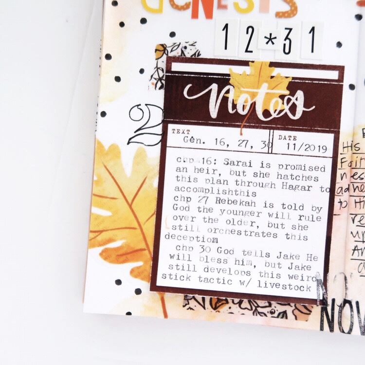 Print and Pray Shop Traveler's Notebook Process Video by Jillian aka Hello Jillsky using digital printables | BeLeaf