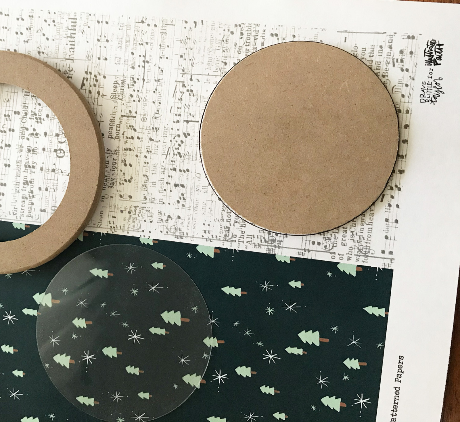 Beloved Society Ornament Tutorial by Beth using digital printables