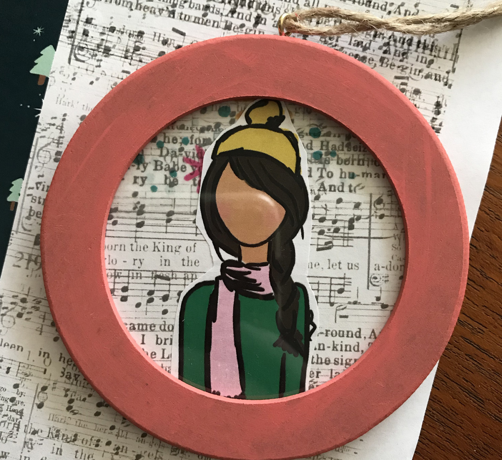 Beloved Society Ornament Tutorial by Beth using digital printables