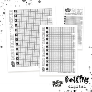 2020 Habit Tracker