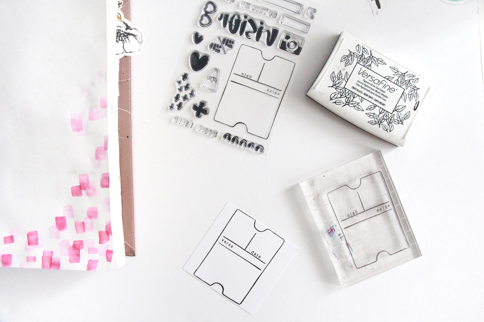 Bible Journaling Process by Bekan Lynn | 2020 Vision Devotional | Heart Vision | Proverbs 4:23