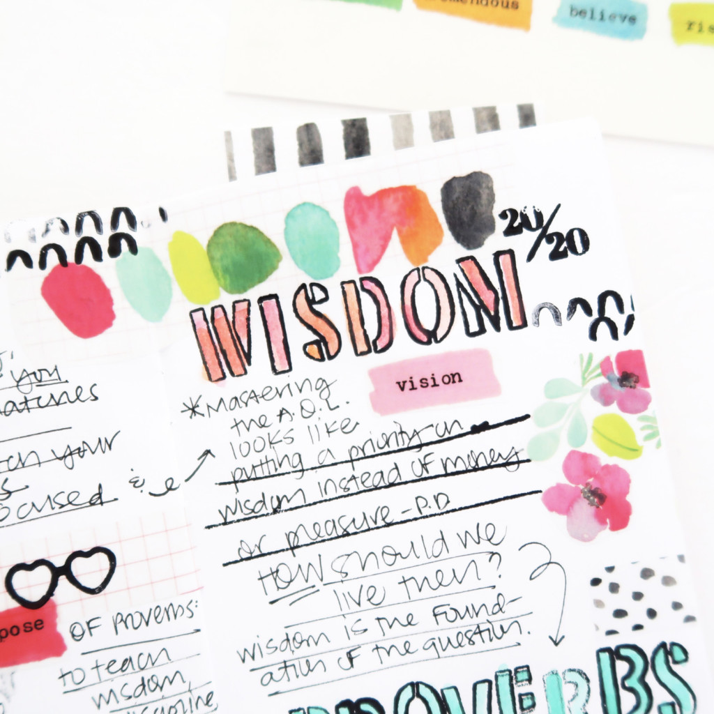 Print and Pray Traveler's Notebook Process Video by Jillian aka Hello Jillsky using digital printables | Dreamer