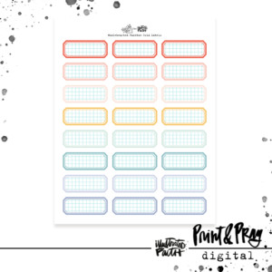 Wholehearted Rainbow Labels