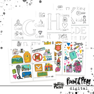 52 Week Bible Study: Kids Ephemera Weeks 9-13