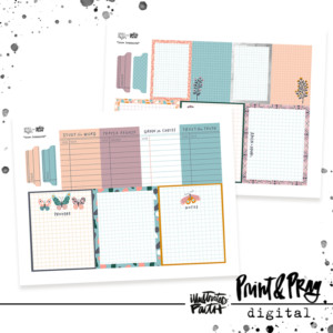 Grow in the Dark Notecard Set