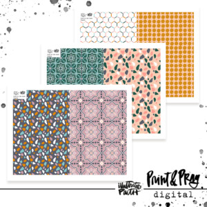 Grow in the Dark Patterned Paper Bundle