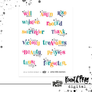 Arise Title Starters