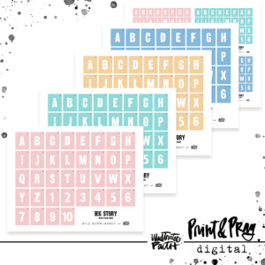 Big Story Alpha Flashcards