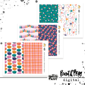ConGRADulations! Patterned Paper Bundle