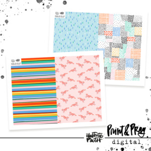 Happy Are the Sad Patterned Paper Bundle