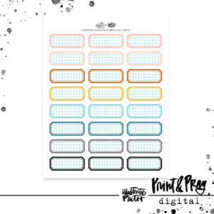 Gratitude Documented 2020 Rainbow Labels