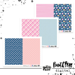 Love is a Verb Patterned Paper Bundle