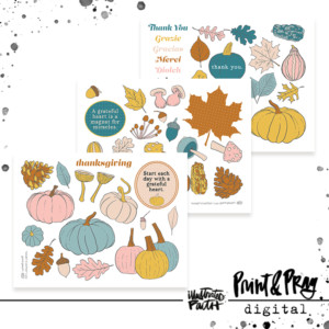 Alphabet of Gratitude Ephemera