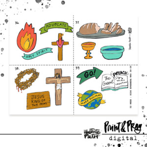 52 Week Bible Study: Kids Ephemera Weeks 36-39