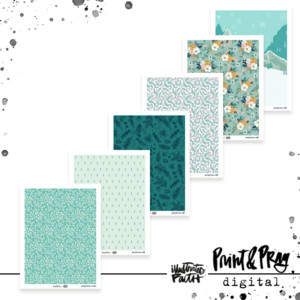 God of All Seasons: Winter Patterned Paper Bundle