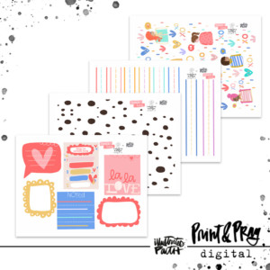 Speak Love Patterned Paper Bundle