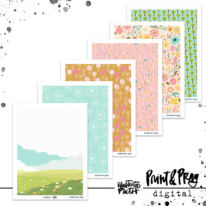 God of All Seasons: Spring Patterned Paper Bundle