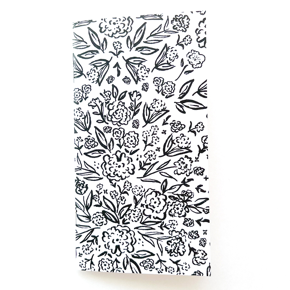B&W floral blank TN