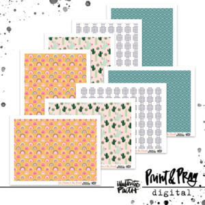 Like Flowers in the Desert Patterned Paper Bundle
