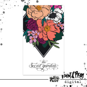 The Secret Gardens Journaling Tags (Digital)