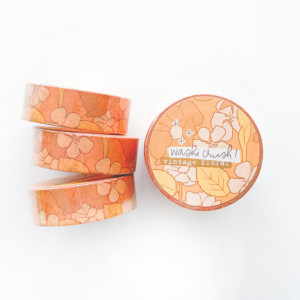 Vintage Floral Washi