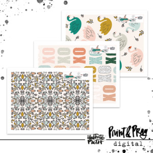 Your Lovely Words Patterned Paper Bundle