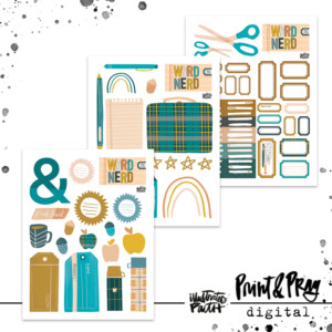 Word Nerd 2021 Digital Ephemera