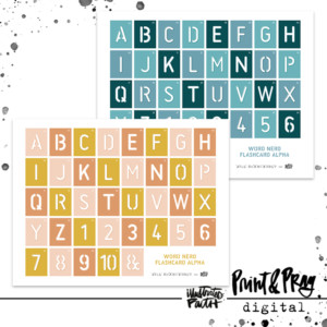 Word Nerd Flashcard Alpha